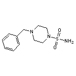 4-benzylpiperazine-1-sulfonamide