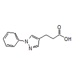 3-(1-Phenyl-4-pyrazolyl)propanoic Acid