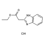 ethyl 1H-benzimidazol-2-ylacetate hydrochloride