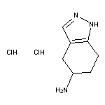 4,5,6,7-tetrahydro-1H-indazol-5-amine dihydrochloride