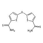 5-{[5-(aminocarbonothioyl)thien-2-yl]thio}thiophene-2-carbothioamide