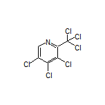 3,4,5-trichloro-2-(trichloromethyl)pyridine