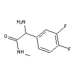 2-amino-2-(3,4-difluorophenyl)-N-methylacetamide