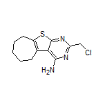 4-Amino-2-(chloromethyl)-6,7,8,9-tetrahydro-5H-cyclohepta[4,5]thieno[2,3-d]pyrimidine