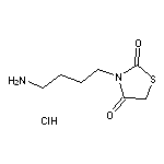 3-(4-aminobutyl)-1,3-thiazolidine-2,4-dione hydrochloride