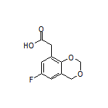 6-Fluoro-4H-benzo[d][1,3]dioxine-8-acetic Acid