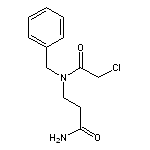 3-[benzyl(chloroacetyl)amino]propanamide