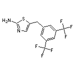 5-[3,5-bis(trifluoromethyl)benzyl]-1,3-thiazol-2-amine