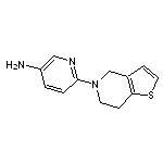 6-(6,7-dihydrothieno[3,2-c]pyridin-5(4H)-yl)pyridin-3-amine