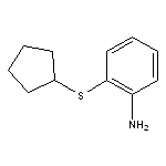 2-(cyclopentylthio)aniline