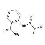 2-[(2-chloropropanoyl)amino]benzamide