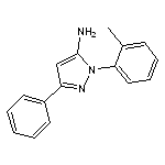 1-(2-methylphenyl)-3-phenyl-1H-pyrazol-5-amine