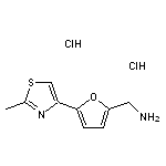 [5-(2-methyl-1,3-thiazol-4-yl)-2-furyl]methylamine dihydrochloride