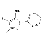 4-iodo-3-methyl-1-phenyl-1H-pyrazol-5-amine