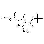 4-tert-butyl 2-ethyl 5-amino-3-methylthiophene-2,4-dicarboxylate