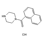 1-(1-naphthoyl)piperazine hydrochloride