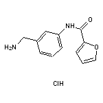 N-[3-(aminomethyl)phenyl]-2-furamide hydrochloride