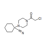 1-[4-(2-Chloroacetyl)-1-piperazinyl]cyclohexanecarbonitrile