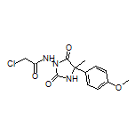 2-Chloro-N-[4-(4-methoxyphenyl)-4-methyl-2,5-dioxo-1-imidazolidinyl]acetamide