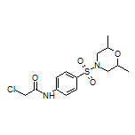 2-Chloro-N-[4-[(2,6-dimethylmorpholino)sulfonyl]phenyl]acetamide