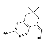 (5Z)-2-amino-7,7-dimethyl-7,8-dihydroquinazolin-5(6H)-one oxime