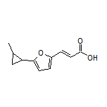 (E)-3-[5-(2-Methylcyclopropyl)-2-furyl]acrylic Acid