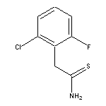 2-(2-chloro-6-fluorophenyl)ethanethioamide