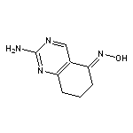 (5E)-2-amino-7,8-dihydroquinazolin-5(6H)-one oxime