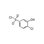 4-Chloro-3-hydroxy-1-benzenesulfonyl Chloride