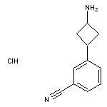 3-[trans-3-aminocyclobutyl]benzonitrile hydrochloride