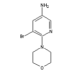 5-bromo-6-(morpholin-4-yl)pyridin-3-amine