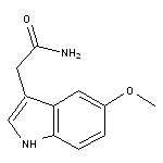 2-(5-methoxy-1H-indol-3-yl)acetamide