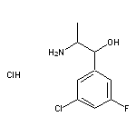 2-amino-1-(3-chloro-5-fluorophenyl)propan-1-ol hydrochloride