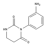 3-(3-aminophenyl)-1,3-diazinane-2,4-dione