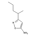 3-(pentan-2-yl)-1,2-oxazol-5-amine