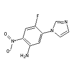 4-fluoro-5-(1H-imidazol-1-yl)-2-nitroaniline