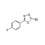 2-Bromo-5-(4-fluorophenyl)-1,3,4-oxadiazole