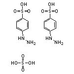 bis(4-hydrazinylbenzene-1-sulfonic acid), sulfuric acid