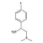 [2-amino-2-(4-fluorophenyl)ethyl]dimethylamine