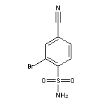 2-bromo-4-cyanobenzene-1-sulfonamide