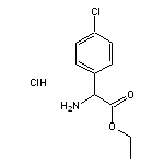 ethyl 2-amino-2-(4-chlorophenyl)acetate hydrochloride