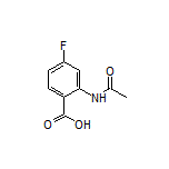 2-acetamido-4-fluorobenzoic acid