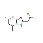 2-(5,7-Dimethyl-[1,2,4]triazolo[1,5-a]pyrimidin-2-yl)acetic Acid