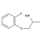 1-(2-aminopropoxy)-2-fluorobenzene