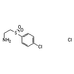 2-((4-CHLOROPHENYL)SULFONYL)ETHANAMINE HYDROCHLORIDE