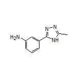 3-(5-Methyl-4H-1,2,4-triazol-3-yl)aniline