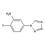 2-fluoro-5-(1H-1,2,3,4-tetrazol-1-yl)aniline