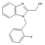 [1-(2-fluorobenzyl)-1H-benzimidazol-2-yl]methanol