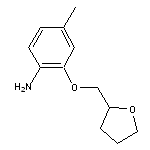 4-methyl-2-(oxolan-2-ylmethoxy)aniline