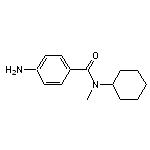 4-amino-N-cyclohexyl-N-methylbenzamide